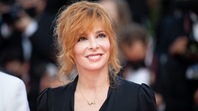 Mylène Farmer lors du Festival de Cannes en 2022