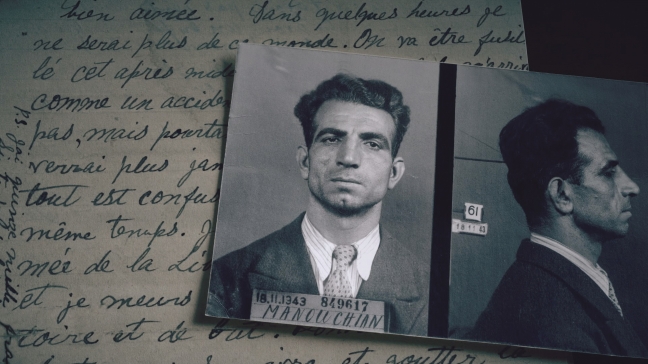 Missak Manouchian a été fusillée le 21 février 1944 au Mont-Valérien, en région parisienne.
