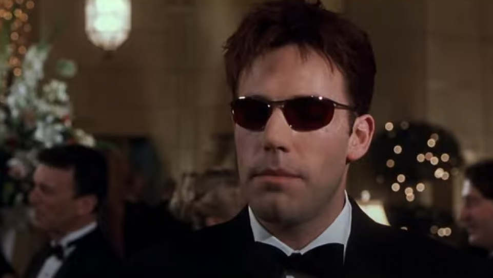 Ben Affleck dans le rôle de Daredevil dont le film est sortie au cinéma en 2003