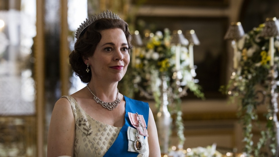 Olivia Colman dans le rôle de la reine Elizabeth II pour la saison 3 de The Crown
