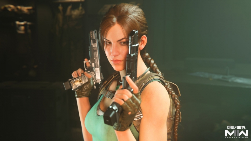 Nouvelle opératrice, Lara Croft rejoint les rangs de Call of Duty.