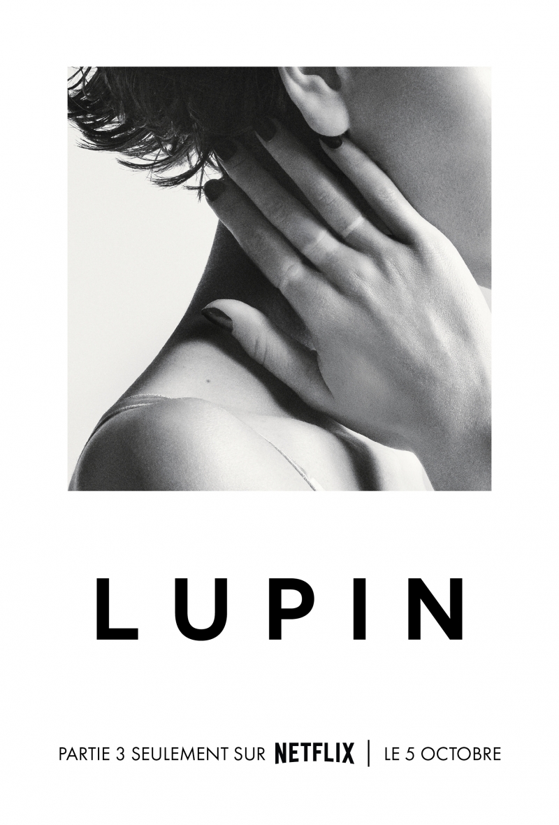Une affiche Chanel détournée pour la promo de la partie 3 de Lupin sur Netflix. 