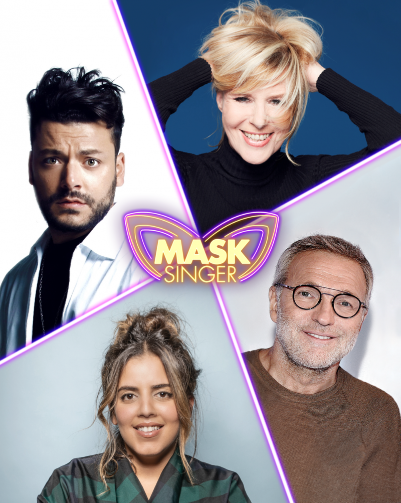 Les quatre membres du jury de Mask Singer 2024.