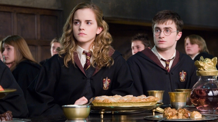 Emma Watson et Daniel Radcliffe dans Harry Potter et l