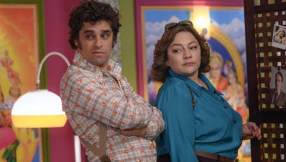 Arthur Dupont (Beretta) et Emilie Gavois-Kahn (Gréco) dans le dernier épisode de la série.