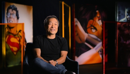 Jim Lee, dessinateur et président de DC Comics.