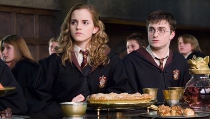 Emma Watson et Daniel Radcliffe dans Harry Potter et l