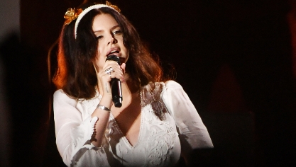 Lana Del Rey sur scène.