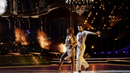Anthony Colette et Natasha St-Pier dans Danse avec les stars