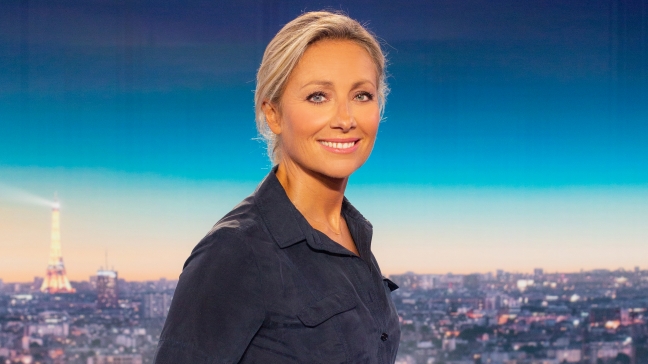 Anne-Sophie Lapix est à retrouver du lundi au jeudi à la présentation du 20 heures de France 2. 